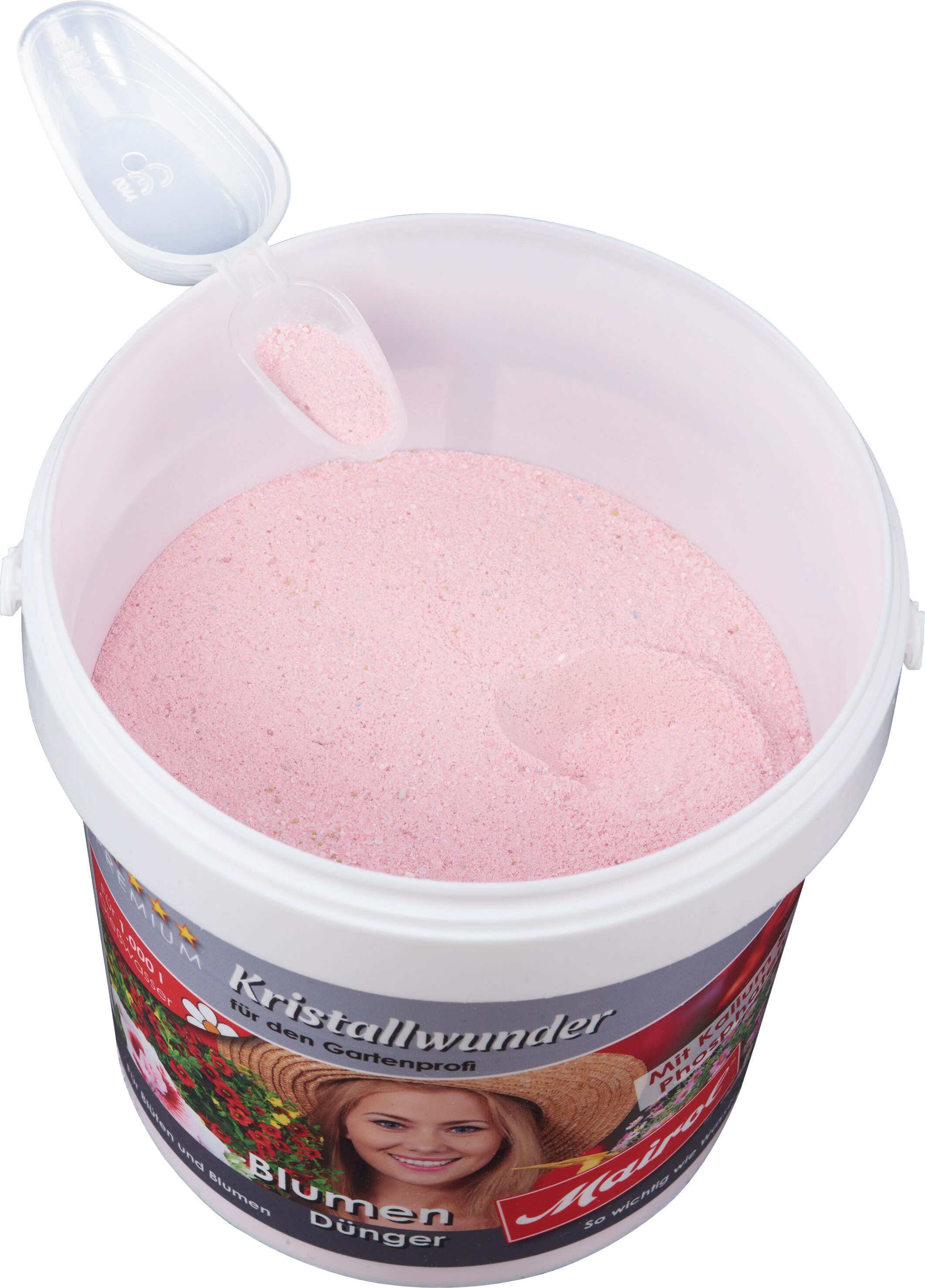 Blumendünger-Salz MAIROL, 1 KG Dose reicht für 1000 Liter Gießwasser