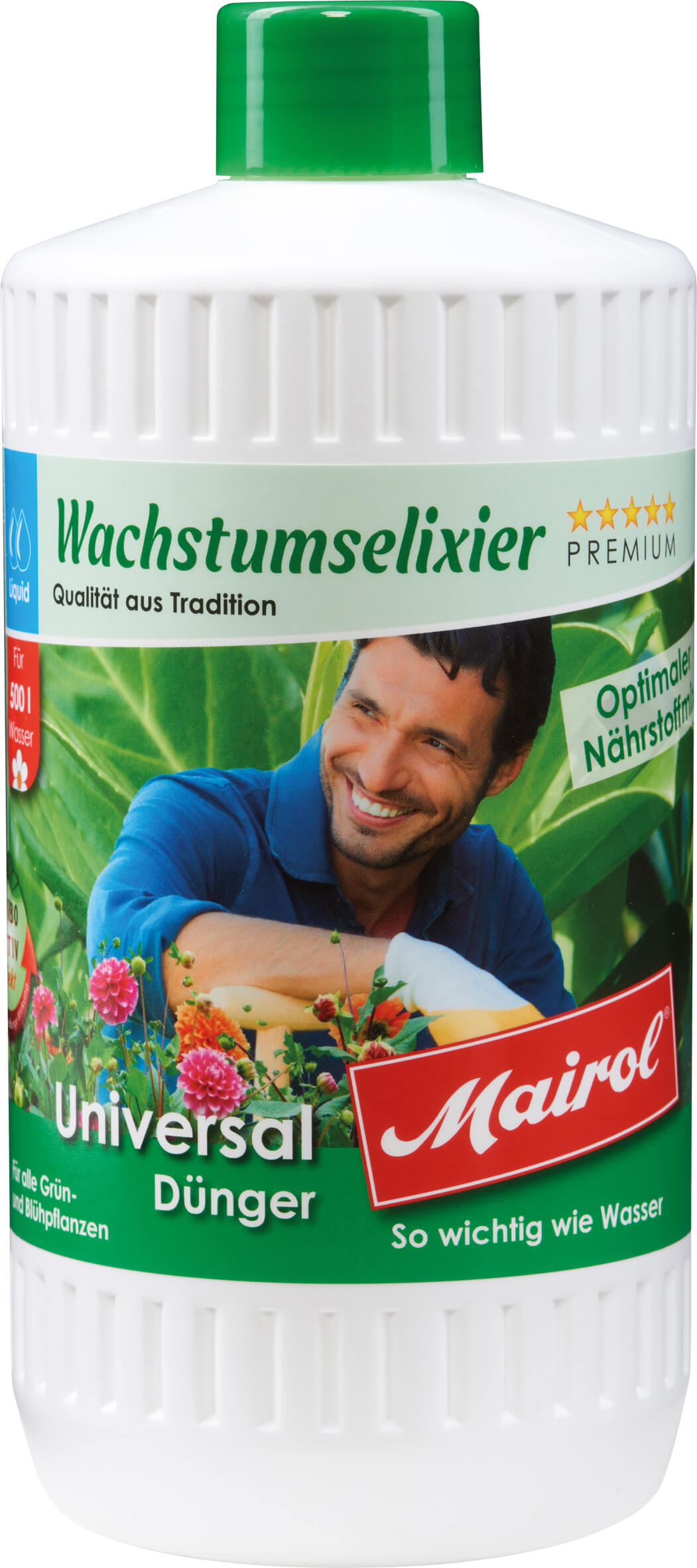 Universaldünger Flüssig MAIROL, 1 Liter Flasche reicht für 500 Liter Gießwasser