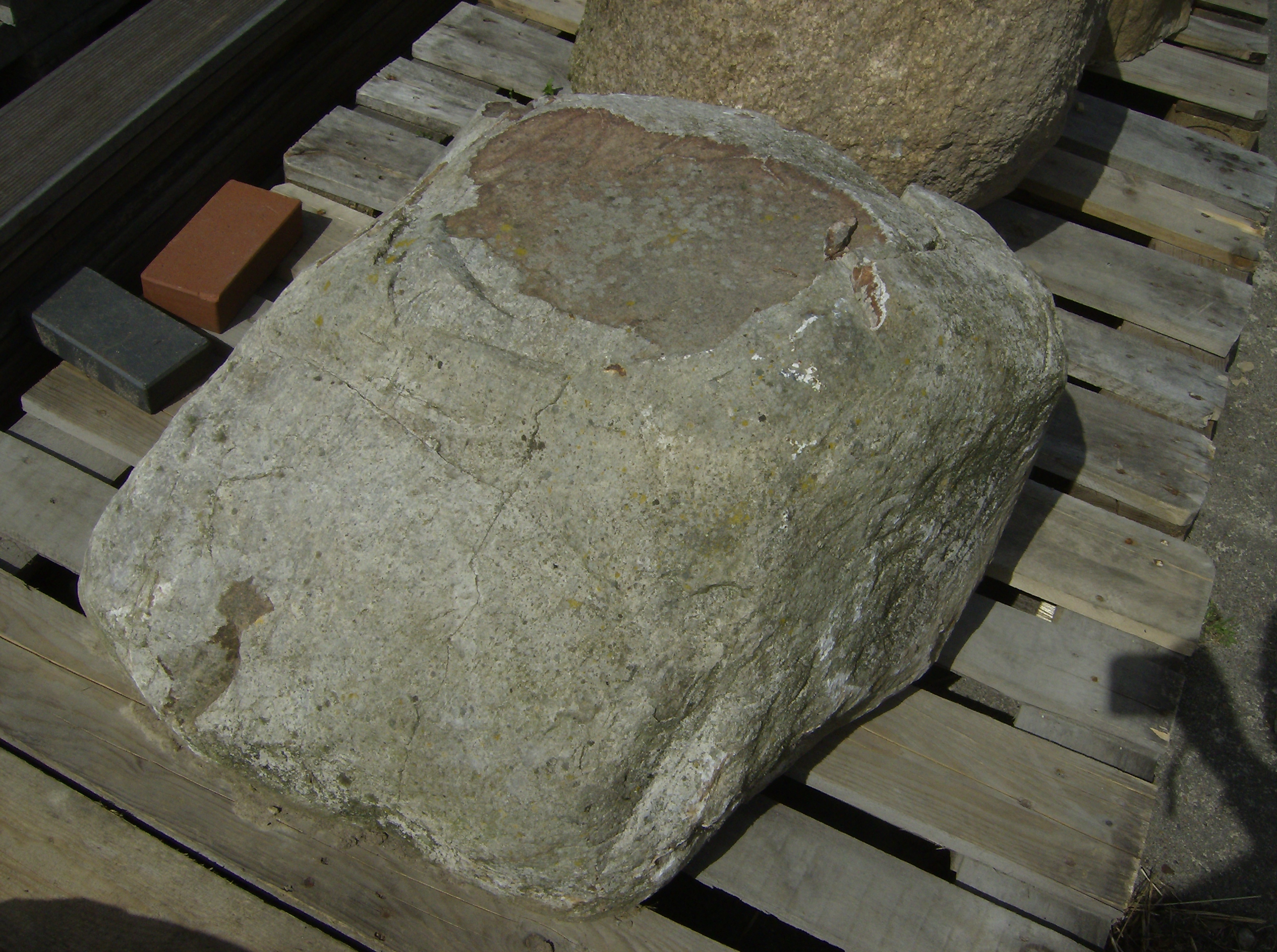 Findling zur Dekoration Nr. 13 Durchmesser ca. 80 x 80 cm